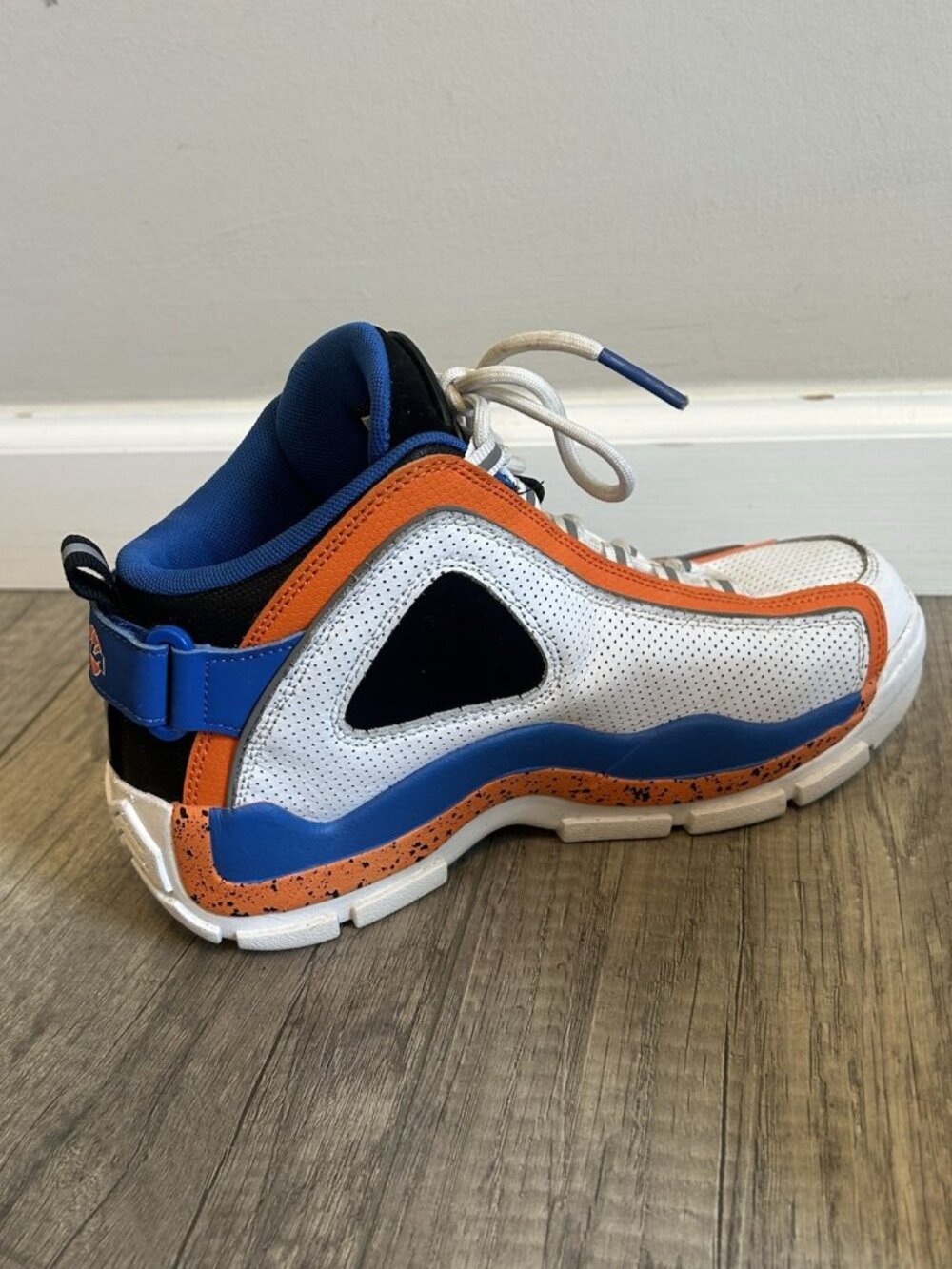 Fila Grant Hill 2 PDR Men Shoes Size 6 Orange Blue Sneakers 3BM01882-114 Bball - Picture 9 of 11